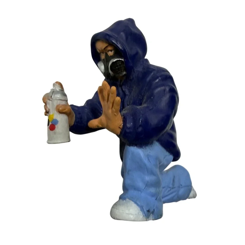 Graffiti Artist Miniature Figure Street Art Collectible